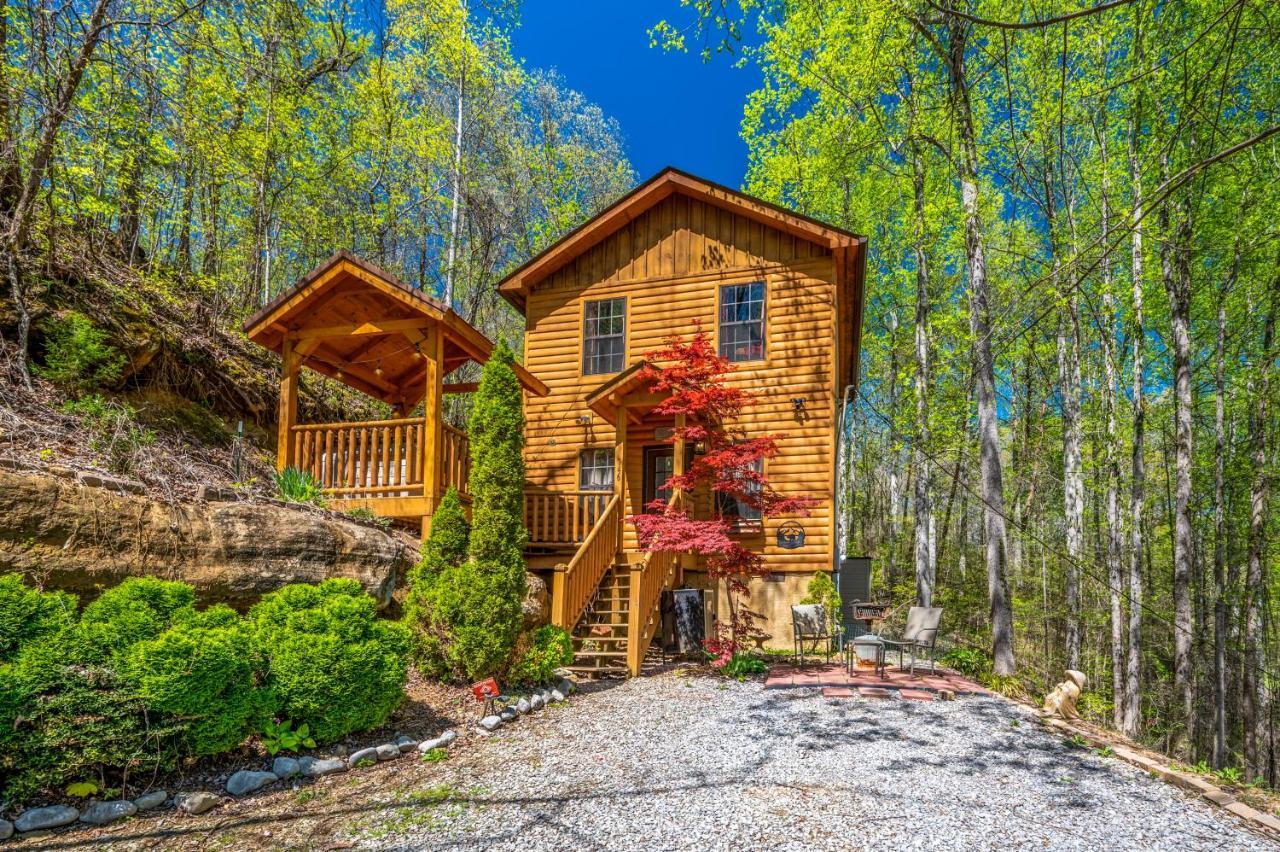 Permanent Vacation-Private Honeymoon Cabin With Hot Tub Севьервилл Экстерьер фото